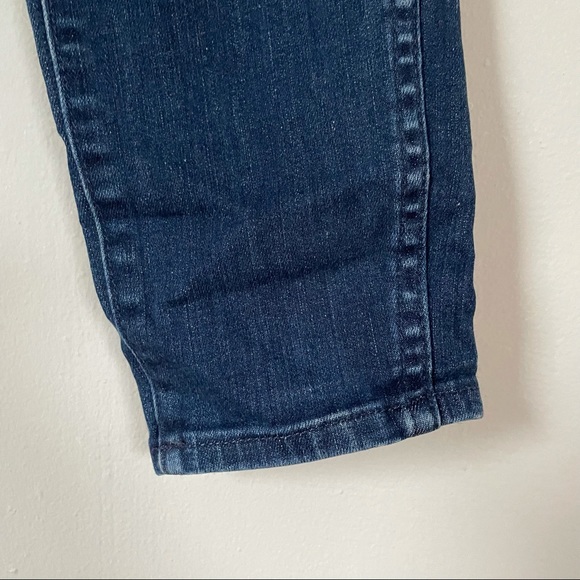 Madewell 10 Inch High Riser Skinny Skinny -Lydia Dark Wash Size 25 - Picture 6 of 13